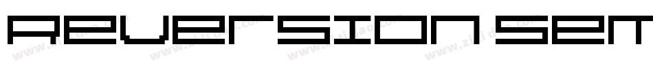 Reversion SemiBold字体转换